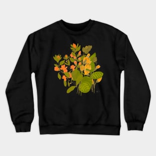 Vintage Floral digital still life Crewneck Sweatshirt